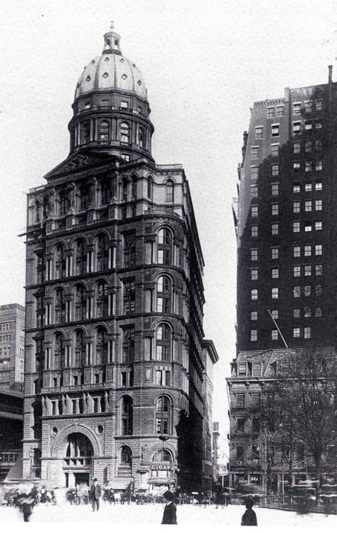 The New York World Building was completed in 1890 and housed the ...