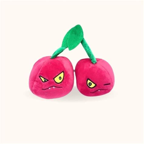 Plant vs Zombies Series Plush - Double Cherry Bomb - CuteTrendybn