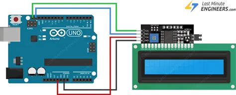 I2c Lcd With Arduino Wiring Diagram Schematic Pinout Aesthetic Pastel ...