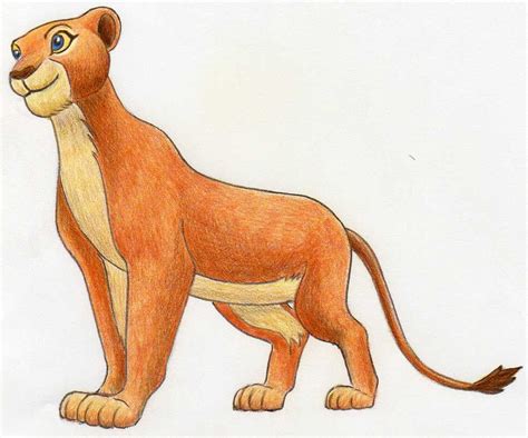 The Lion King Drawing - Rectangle Circle