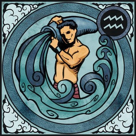 verseau | Aquarius art, Aquarius symbol, Zodiac art