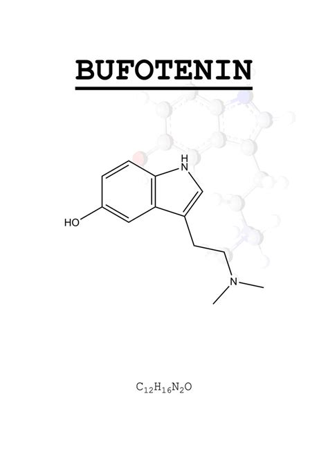 'Bufotenin' Poster, picture, metal print, paint by ChemECool | Displate