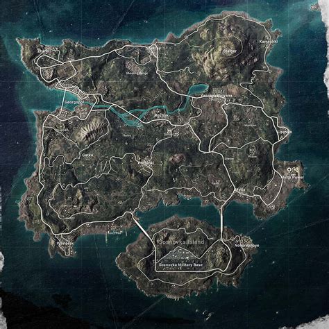 MAP - PUBG: BATTLEGORUNDS