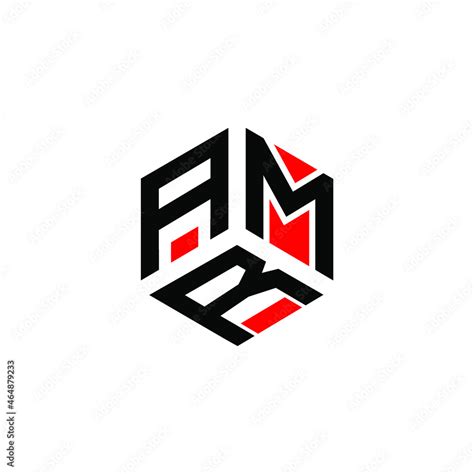 AMR letter logo design on white background.AMR creative initials letter ...