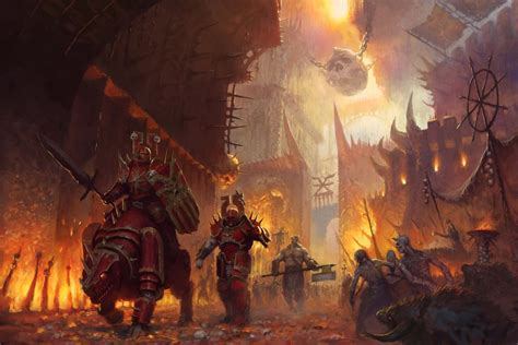 The dominion of Chaos – WARHAMMER ART