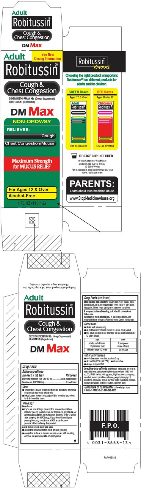 Robitussin Dm Dosage By Weight | Blog Dandk