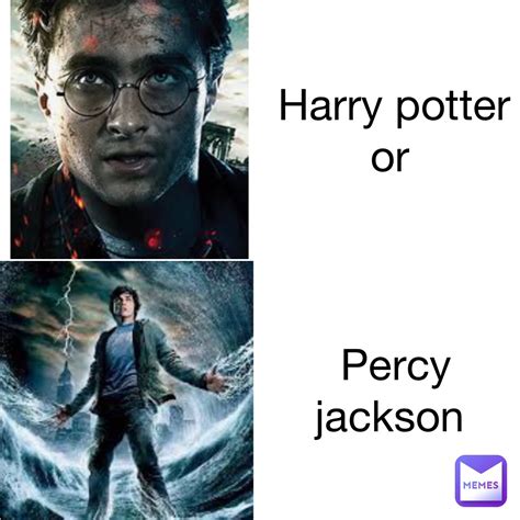 Harry Potter And Percy Jackson Memes