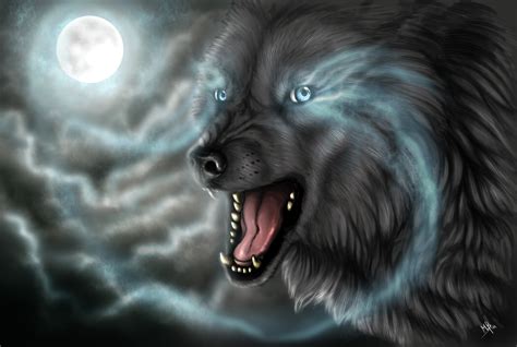 Cool Black Wolf Wallpaper - WallpaperSafari