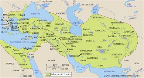 Achaemenid Map