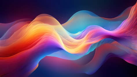 Abstract Colorful Neon Layers AI Generated 4K Wallpaper - Pixground ...