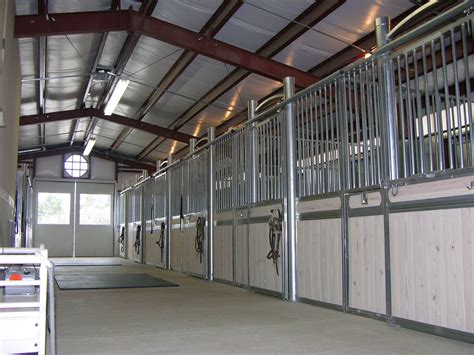 Prefabricated Metal Horse Barns | Titan Steel Structures