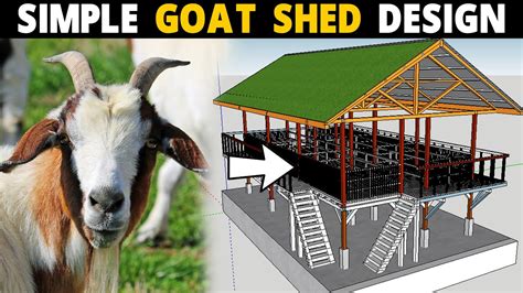 Low Budget Goat Farm Layout Design - Design Talk