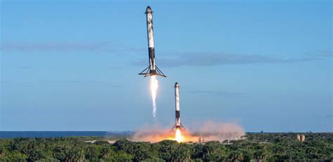 SpaceX's flawless Falcon Heavy Block 5 launch and landing in pictures