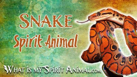 Snake Spirit Animal | Snake Totem & Power Animal | Snake Symbolism ...