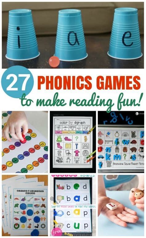 Phonics Games That Make Learning to Read Fun - Playdough To Plato ...