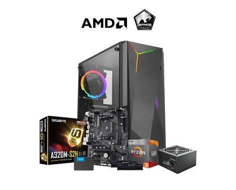 HEX AMD RYZEN 3 3200G | 8GB | 240GB | Windows 11 Gaming and High ...