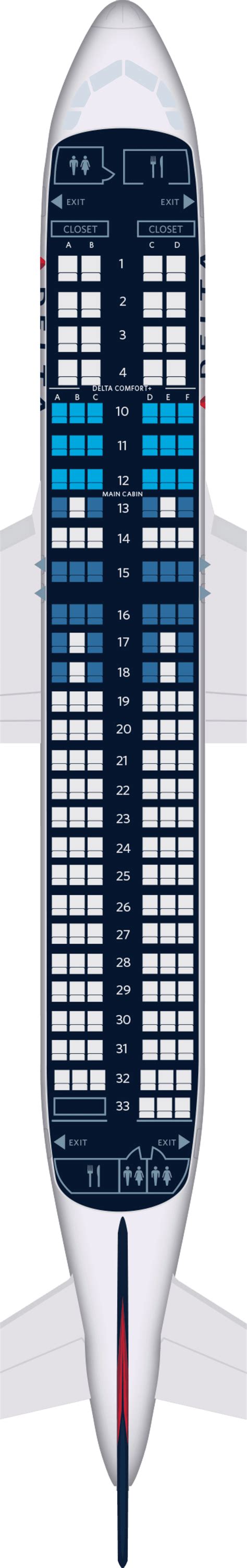 Airbus A320 Seat Maps, Specs & Amenities | Delta Air Lines