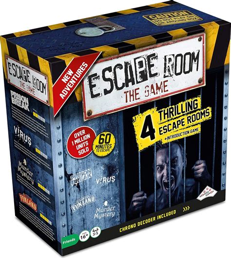 Escape Room The Game, Version 2 - with 4 Thrilling Escape Rooms | Solve ...