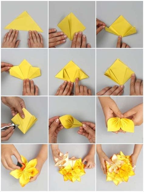 This Origami Flower Ball is a Great Project to Try