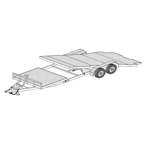 Car Hauler Trailer Plans | Blueprints | The Trailer Parts Outlet