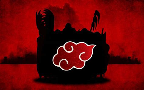 Download Akatsuki Cloud Logo Wallpaper | Wallpapers.com