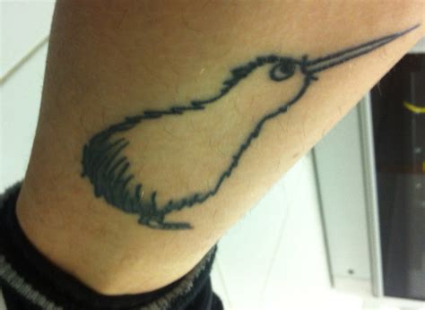 Kiwi Tattoo — Fuzzy Slug Studios