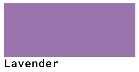 Lavender Color Codes - The Hex, RGB and CMYK Values That You Need