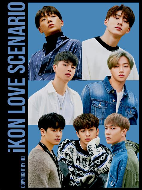 iKON Love Scenario 7P png by hyukhee05 on DeviantArt