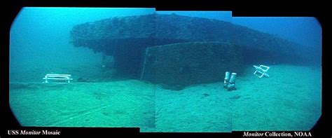 Wreck Site of the USS Monitor | Civil war navy, Civil war ship ...