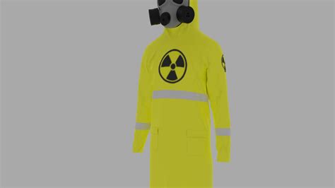 Radiation Suit Model - TurboSquid 1973294