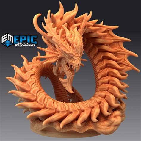 3D Printable Leviathan / Ocean God / Legendary Sea Serpent / Ancient ...