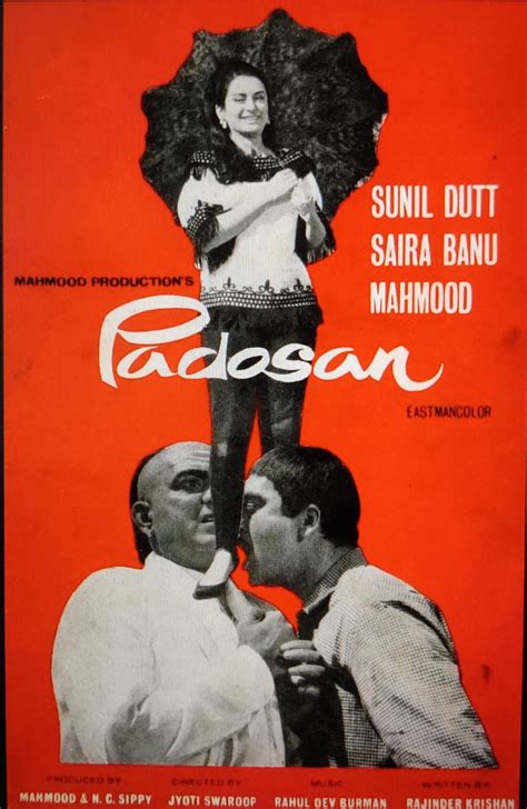 This poster for the Iconic movie 'Padosan' : r/IndiaNostalgia