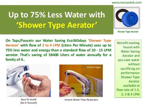 Water Saving Devices by Eco365days Neo Systek