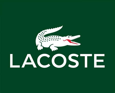 Lacoste Brand Logo Symbol With Name Design Clothes Fashion Vector ...