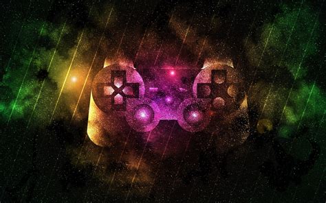 PS3 Controller Abstract 4K Wallpaper - GamePhD