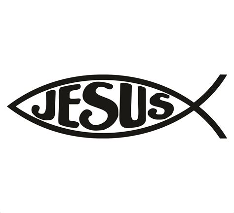 Jesus Fish Symbol - ClipArt Best