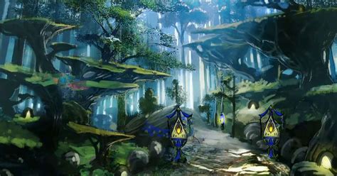 Forest Concept Art - Final Fantasy XIV: Heavensward Art Gallery