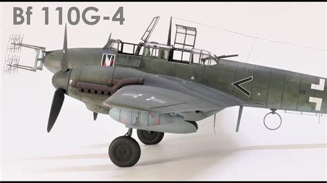 Bf 110G-4 Night Fighter | 1/48 Eduard Model - YouTube