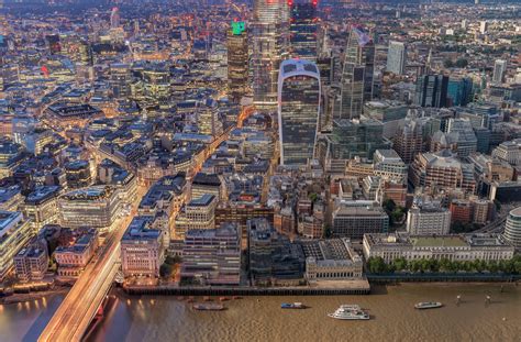 London Skyline: Day / Night Transition | 360 View from The Shard