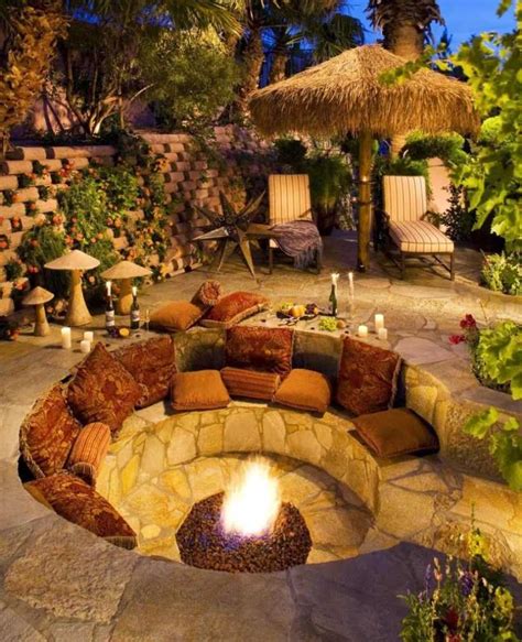 30 Backyard Fire Pit Ideas to Inspire You - Page 11 - Gardenholic