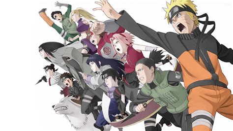 Naruto And Friends Shippuden Anime Wallpaper - Anima en Tent