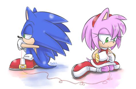 Sonic and Amy - Sonic and Amy Fan Art (28834482) - Fanpop