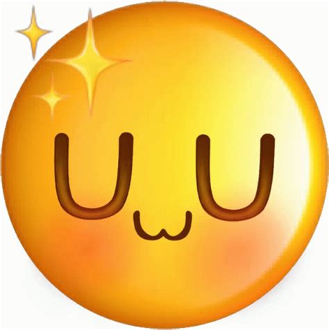 Uwu Emoji Sticker - Uwu Emoji - Discover & Share GIFs