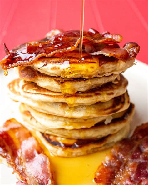 Simple Fluffy American Pancakes – Beat The Budget