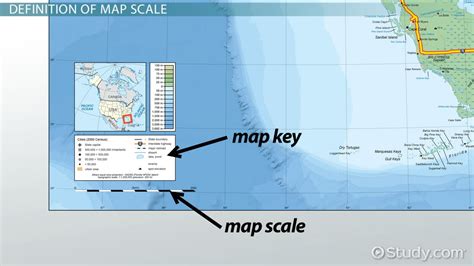 What is a Map Scale? - Definition, Types & Examples - Video & Lesson ...