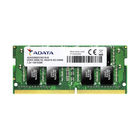 ADATA 4GB DDR4 RAM FOR LAPTOP – 2666 BUS - Computer Choice