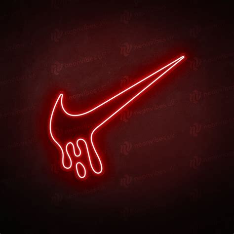 Dripping Nike Tick neon sign Cool Neon Signs, Neon Sign Art, Led Neon ...