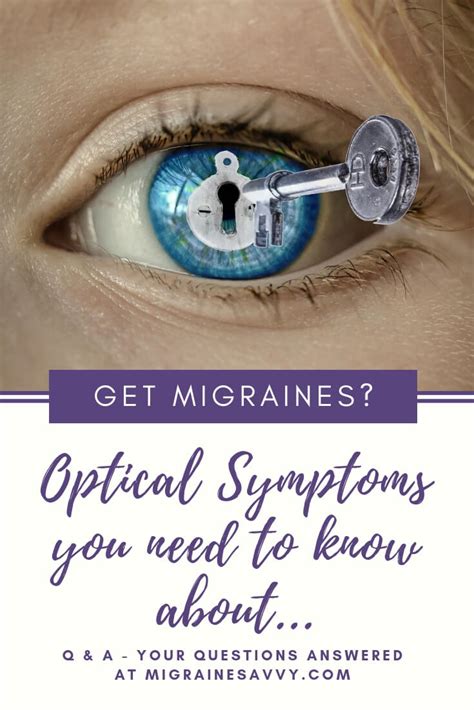 Optical Migraine Symptoms: It's Q & A Time