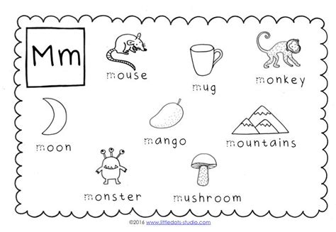 Preschool Letter M Activities and Worksheets