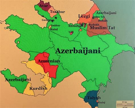 Armenian Language Map